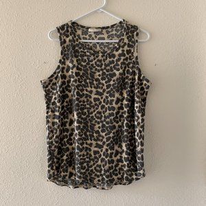 Twenty Second Leopard Pattern Tank, L